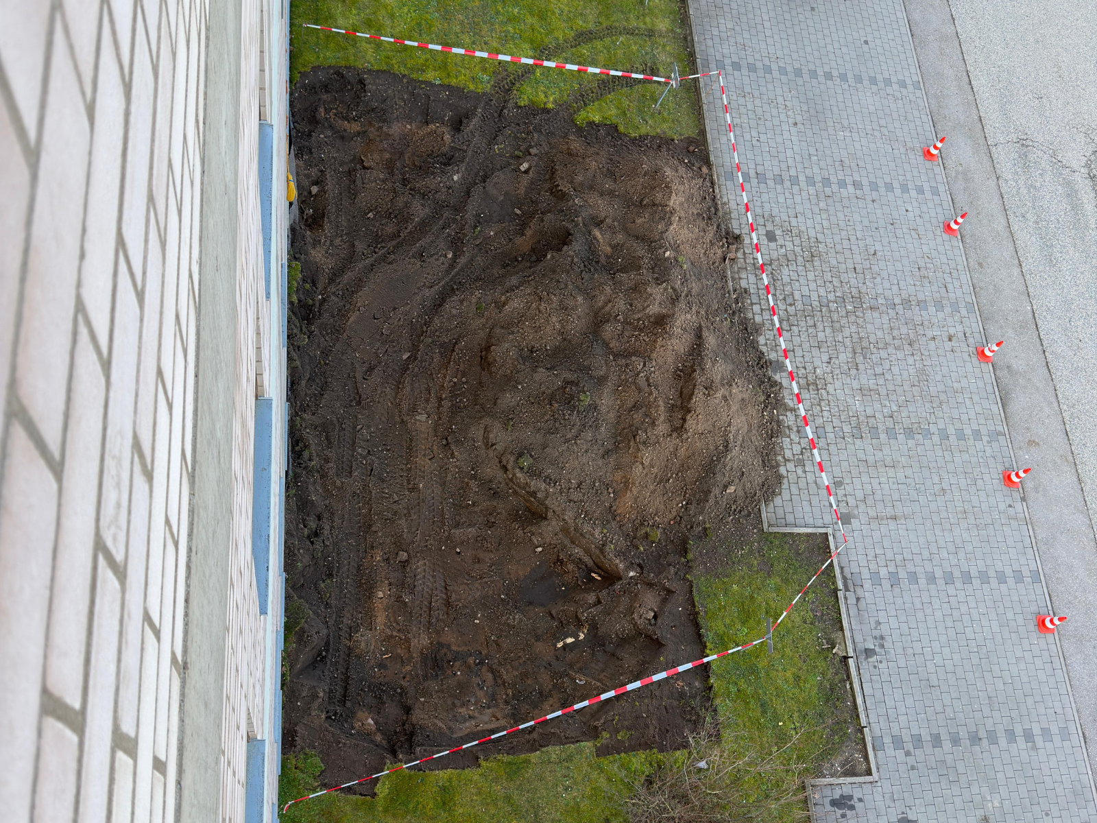 Erdaushub, GZS Treppenhausanbau